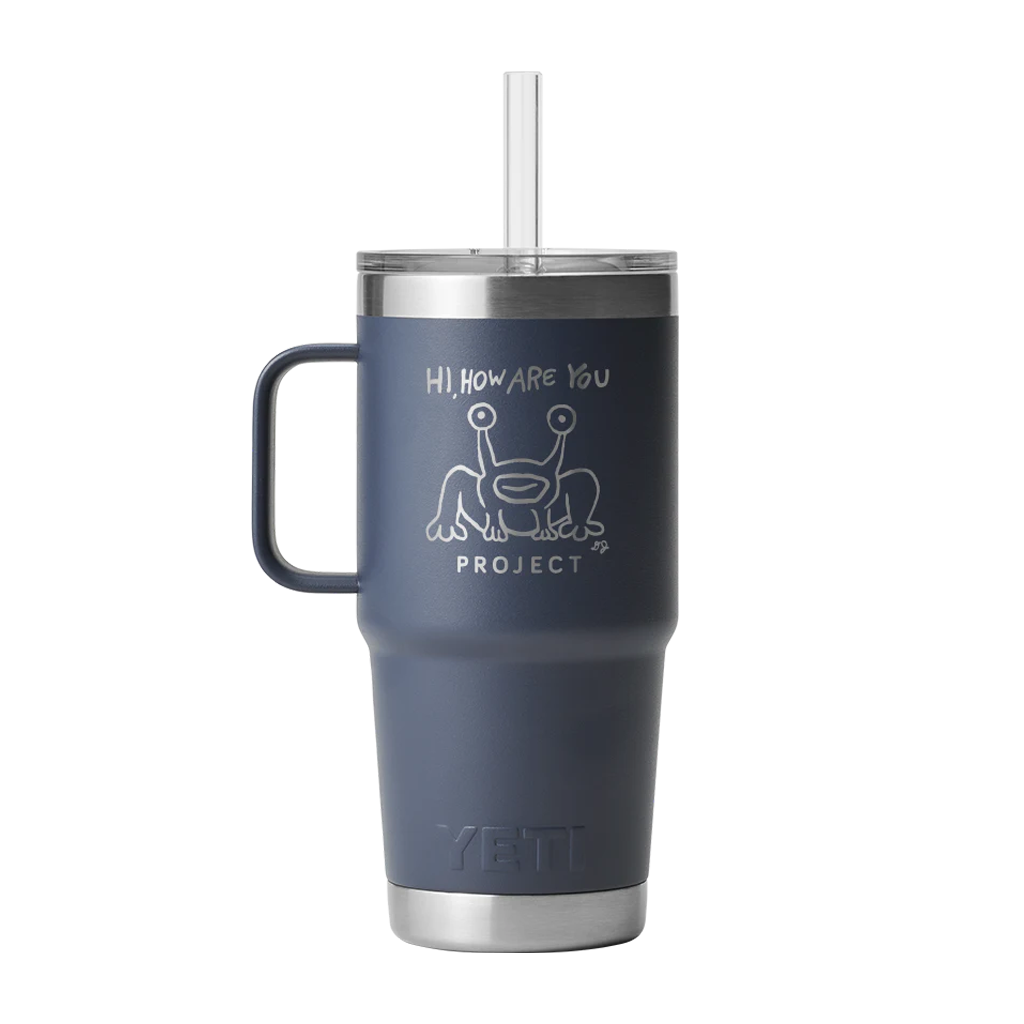 Hi, How Are You Project Navy Tumbler