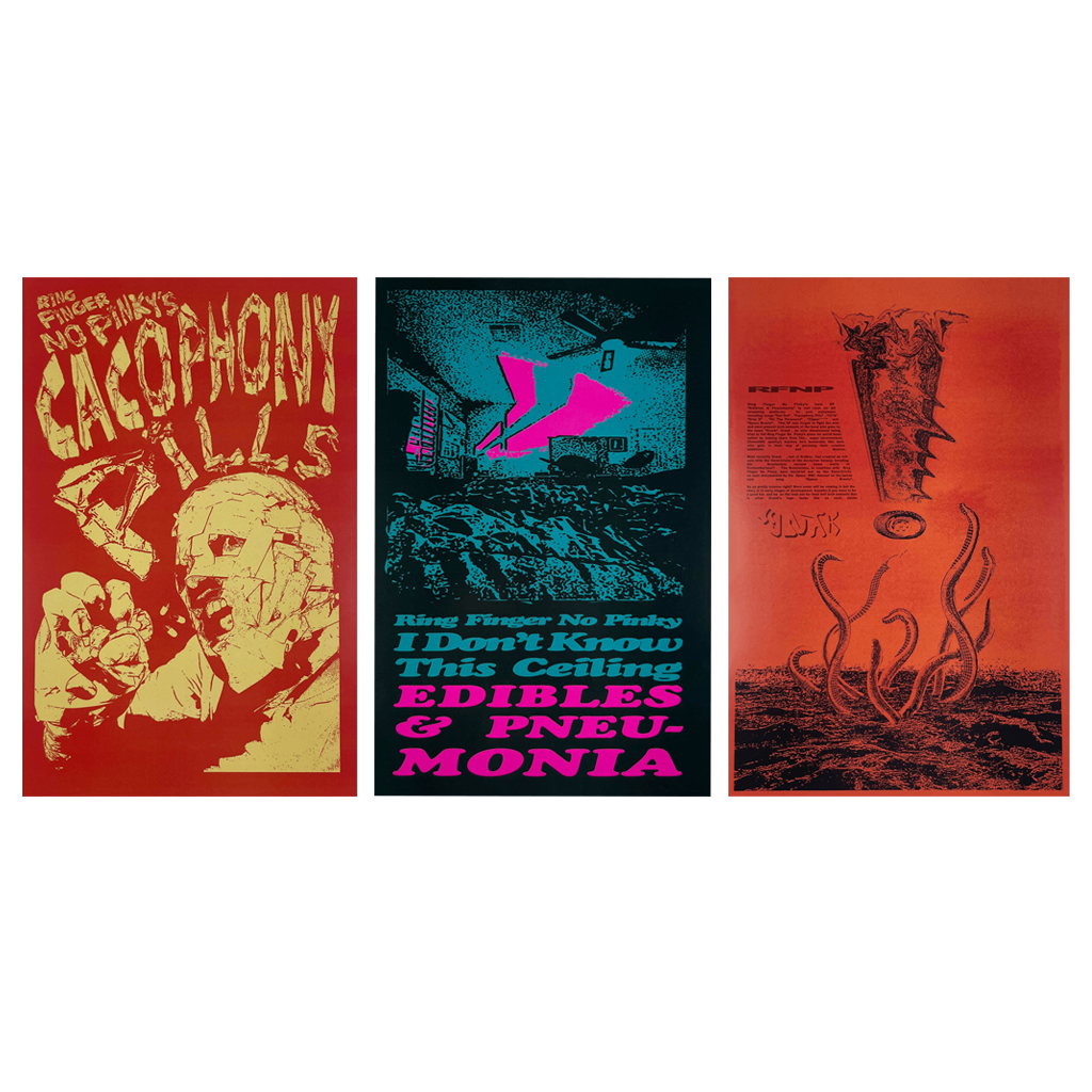 Ring Finger No Pinky Poster Bundle