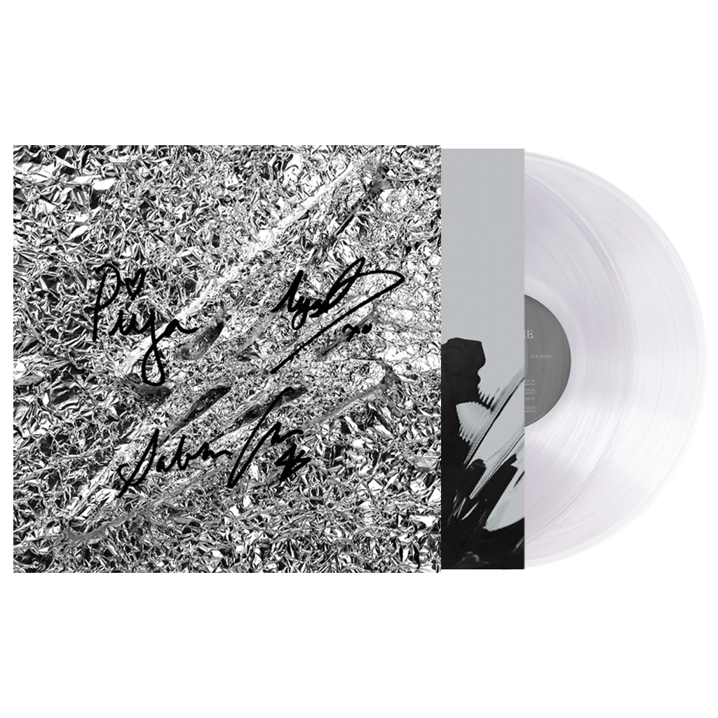 Silver - Signed 12" Clear 2xLP