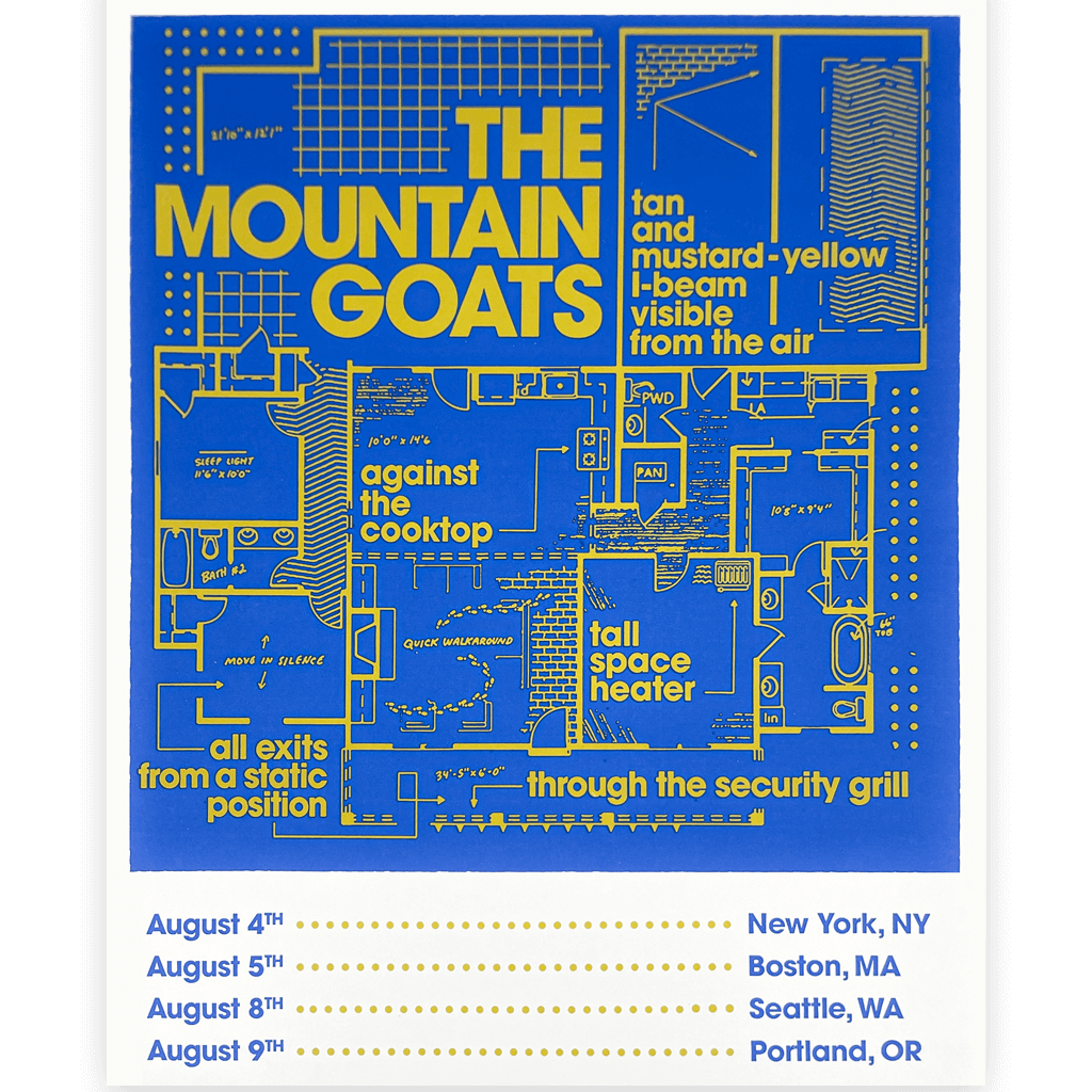 Ground Level August 2023 Tour Poster