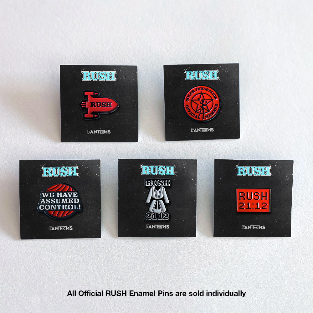 RUSH ENAMEL PIN COLLECTION - SERIES 1: ASSUMED CONTROL