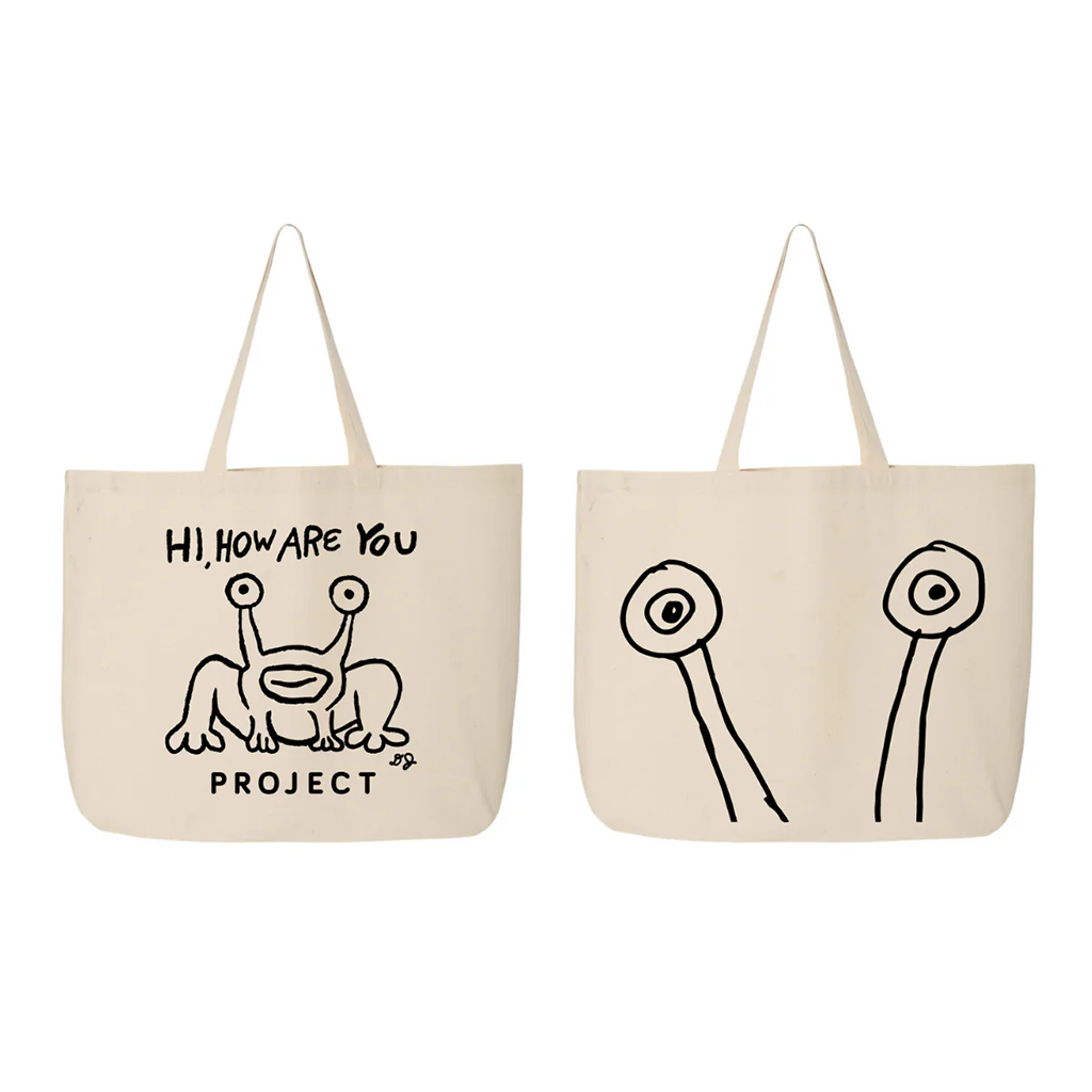 Hi, How Are You Natural Tote Bag