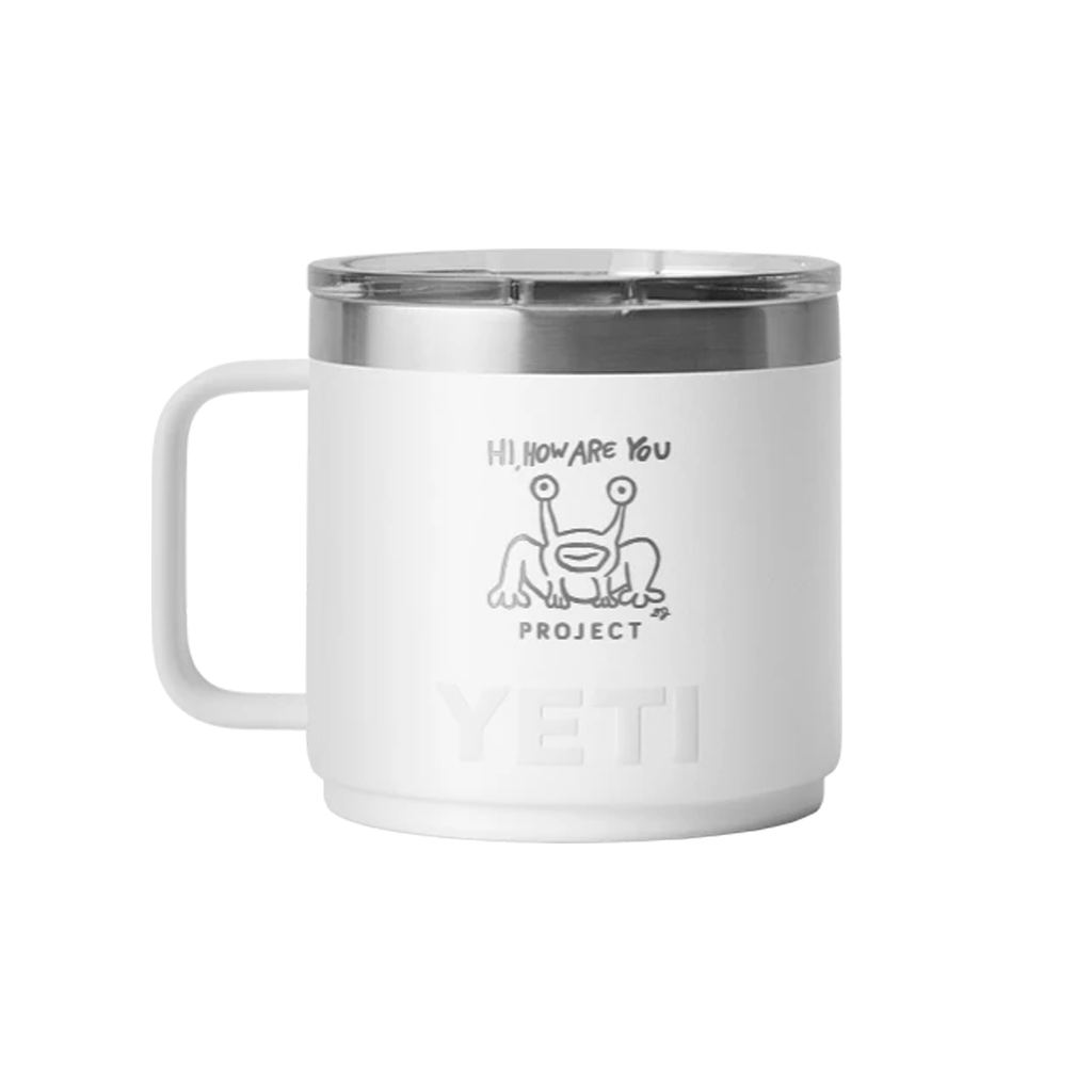 Hi, How Are You Project White Mug