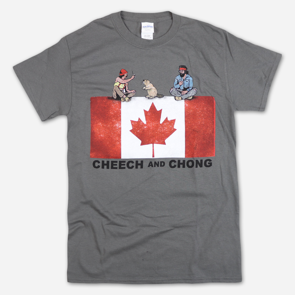 Canada Tour 2019 Smoking Beaver Charcoal T-Shirt