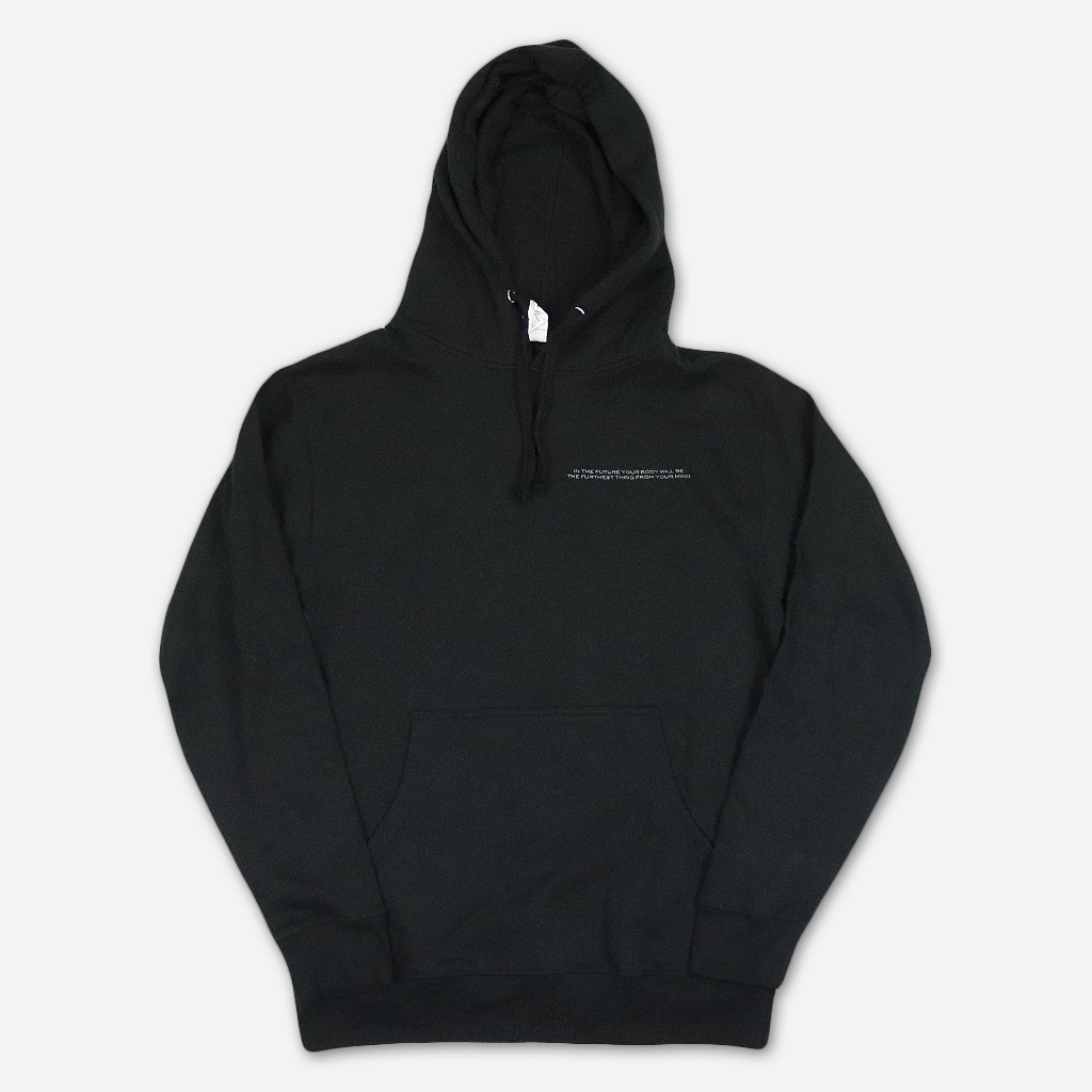 In the Future Black Pullover Hooded Sweatshirt