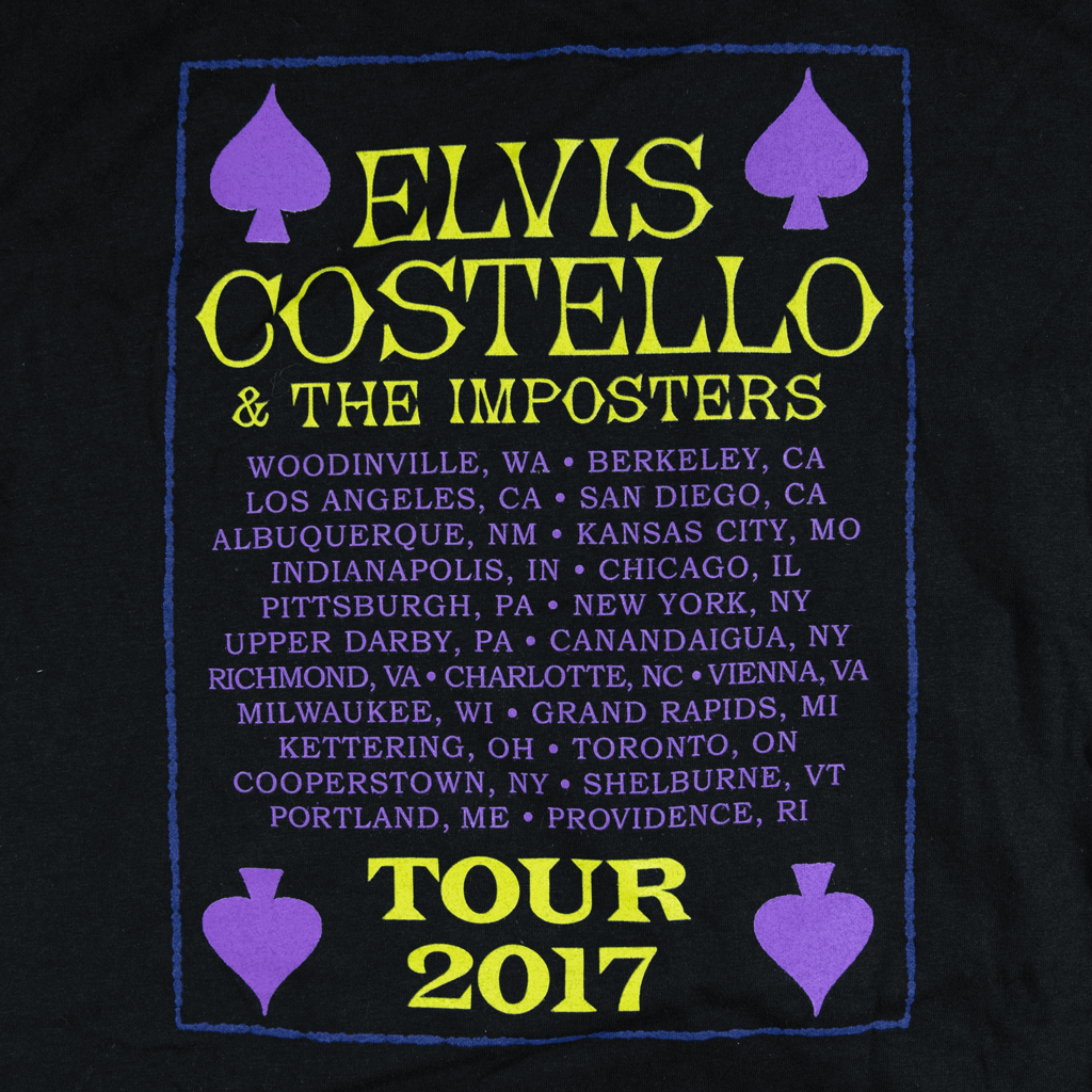 Card 2017 Tour Black T-Shirt