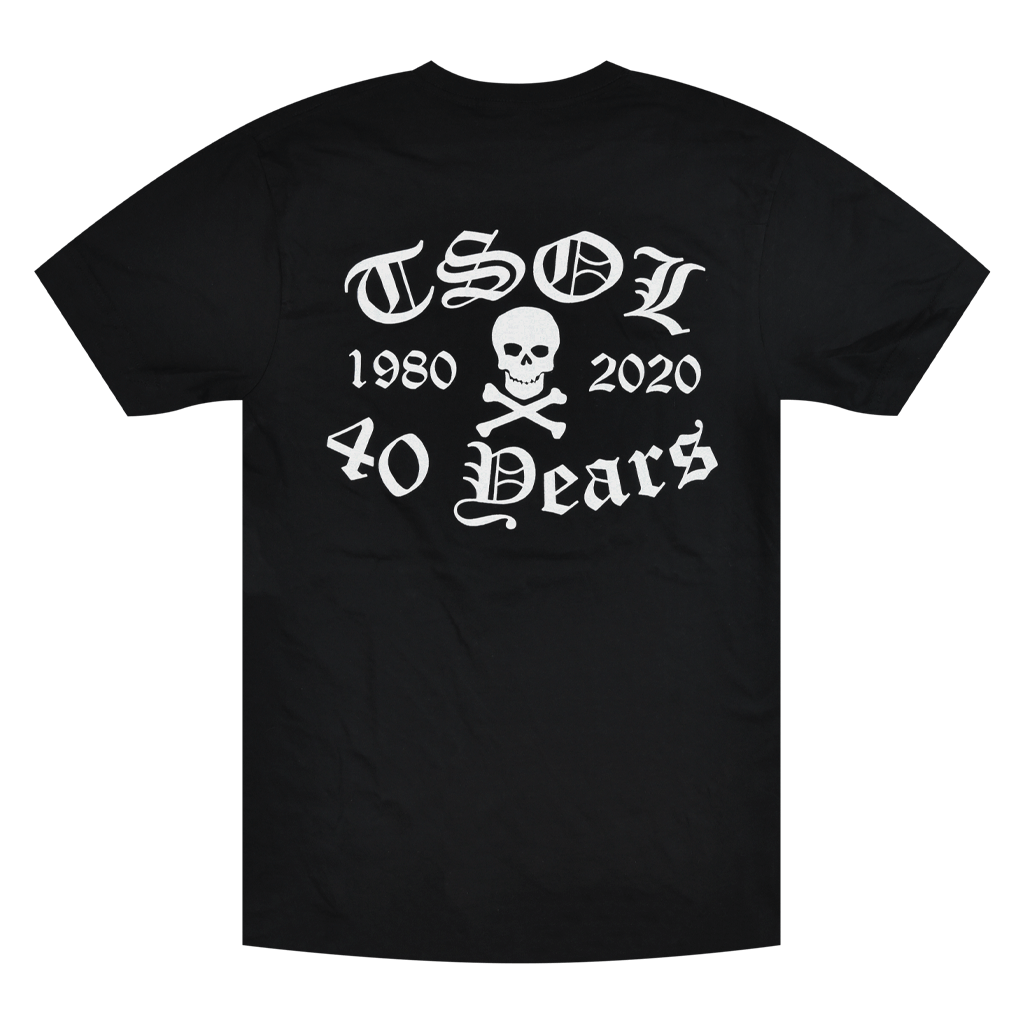 40 Years Pocket Print T-Shirt