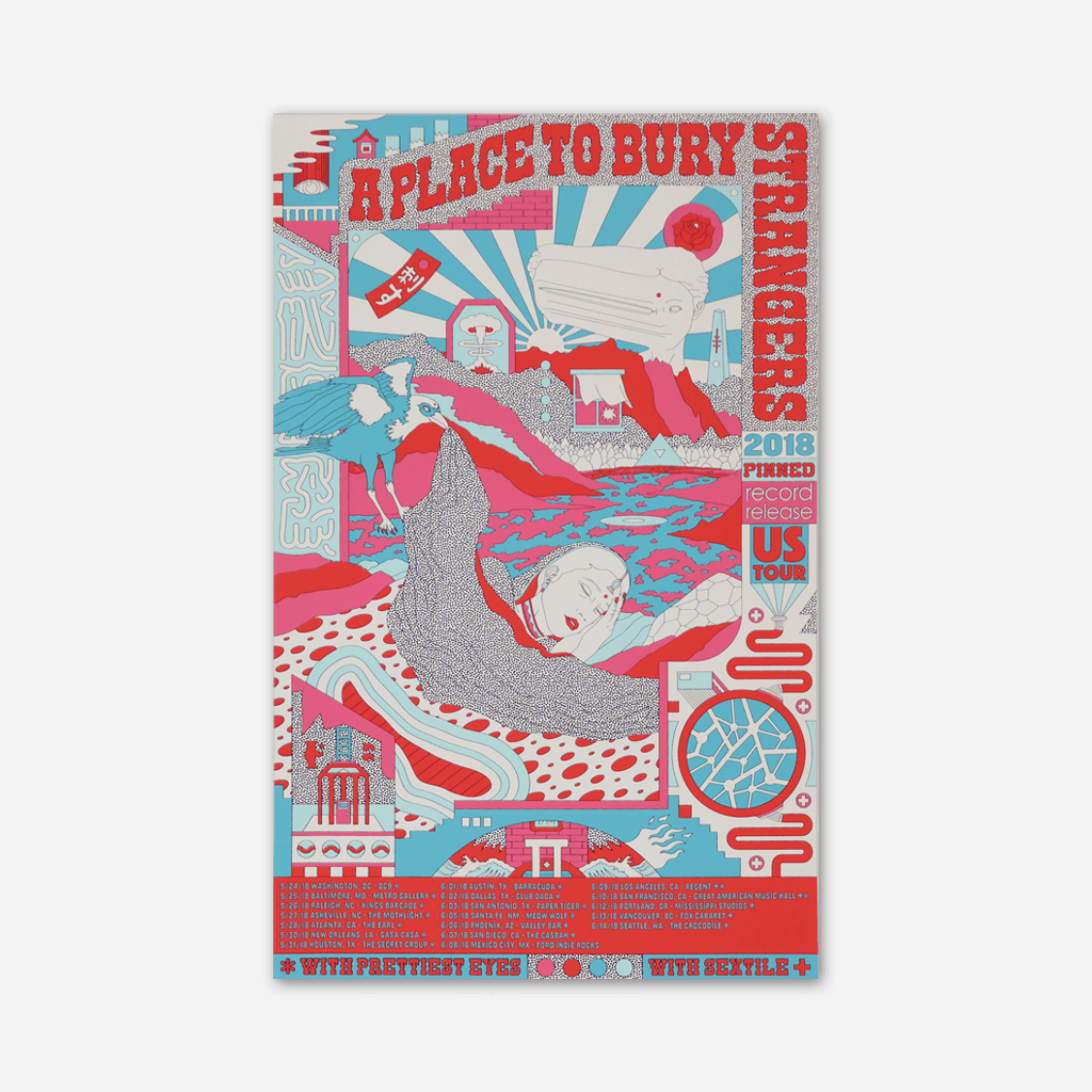 Pinned US Tour 2018 Poster