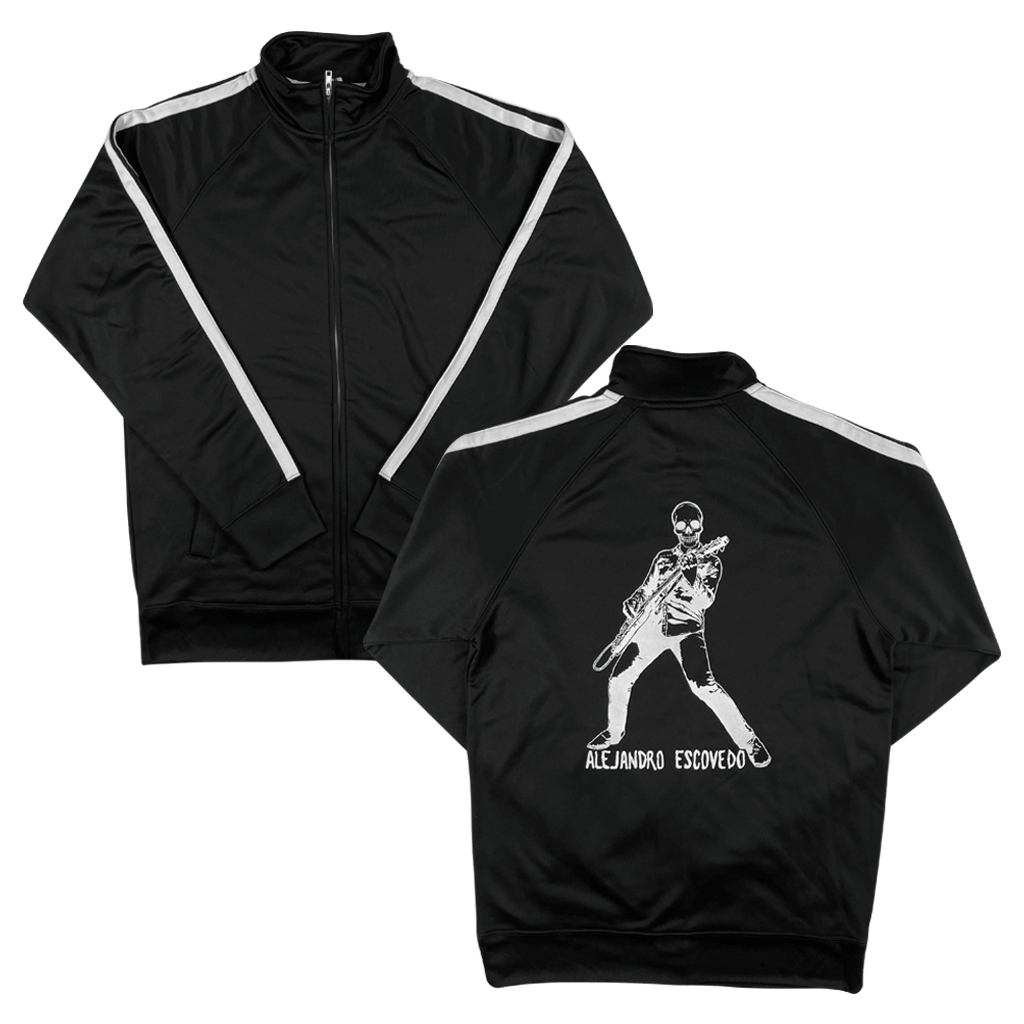 Skeleton Black Zip Jacket