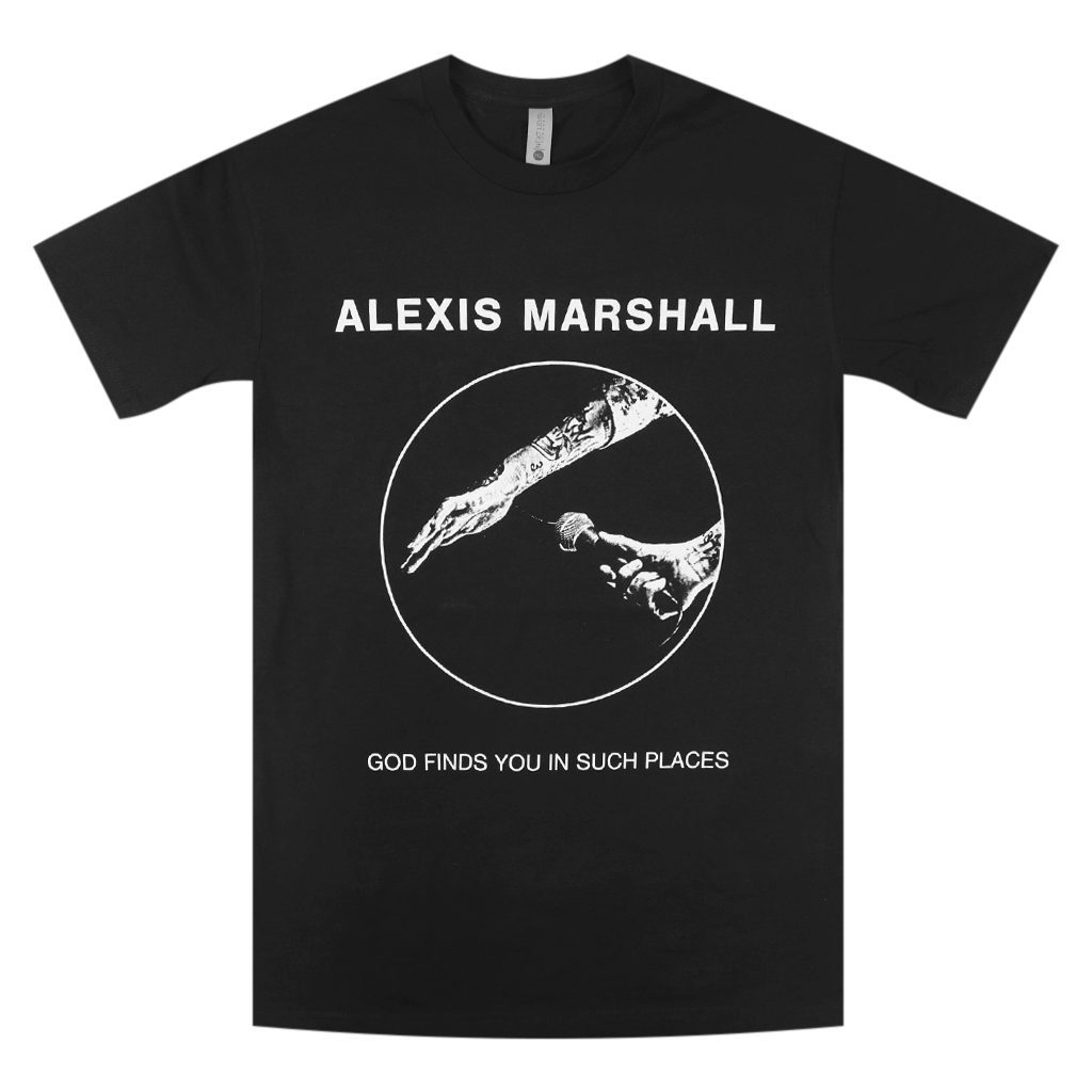 "God" Alexis Marshall Trilogy Black T-Shirt