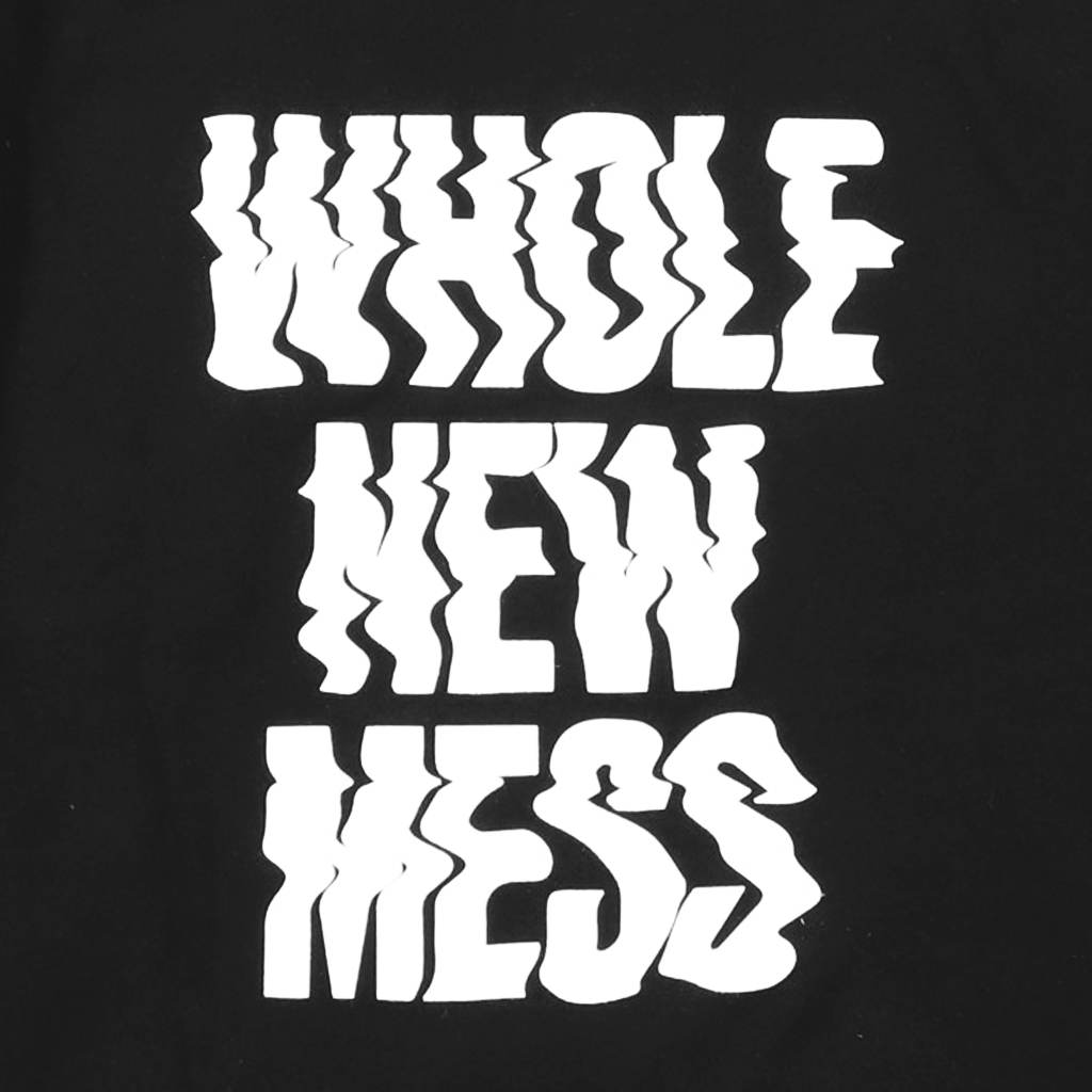 Whole New Mess Black Hoodie
