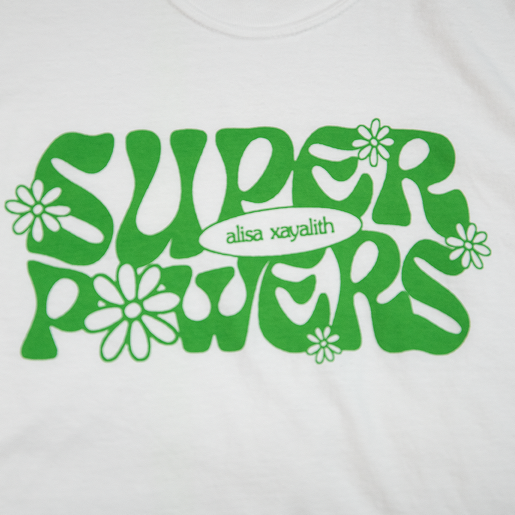 Super Powers White T-Shirt