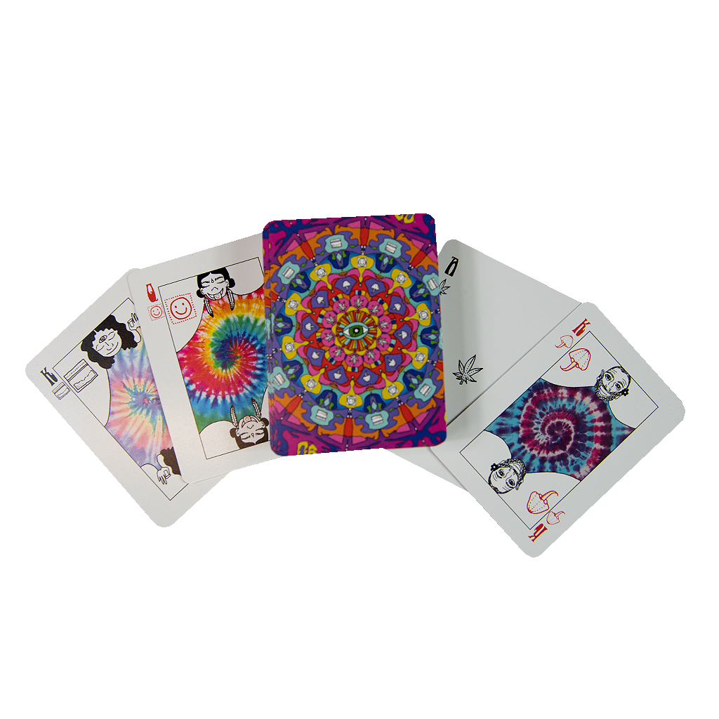 Psychedelic Playing Cards