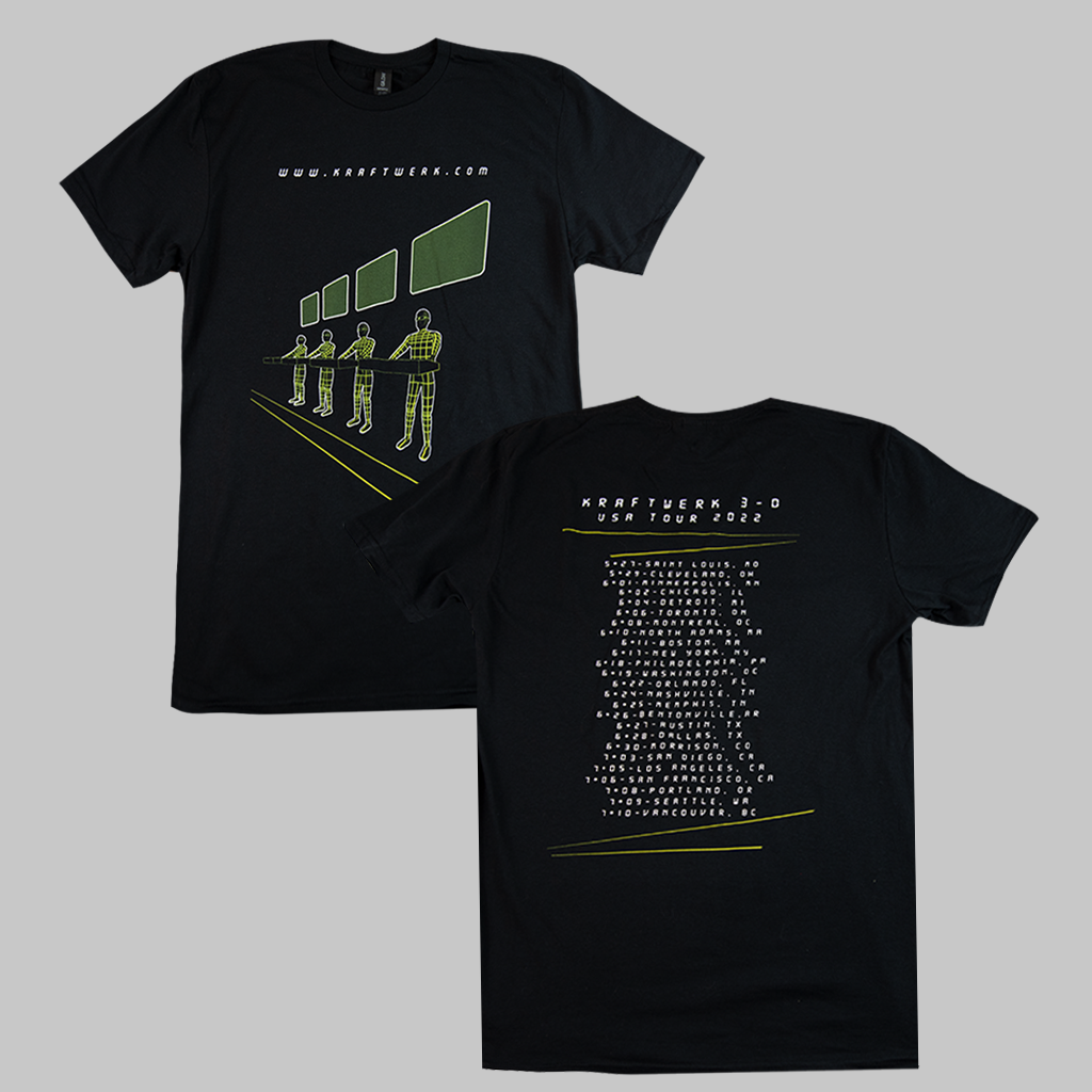 3-D USA Tour 2022 Black T-Shirt