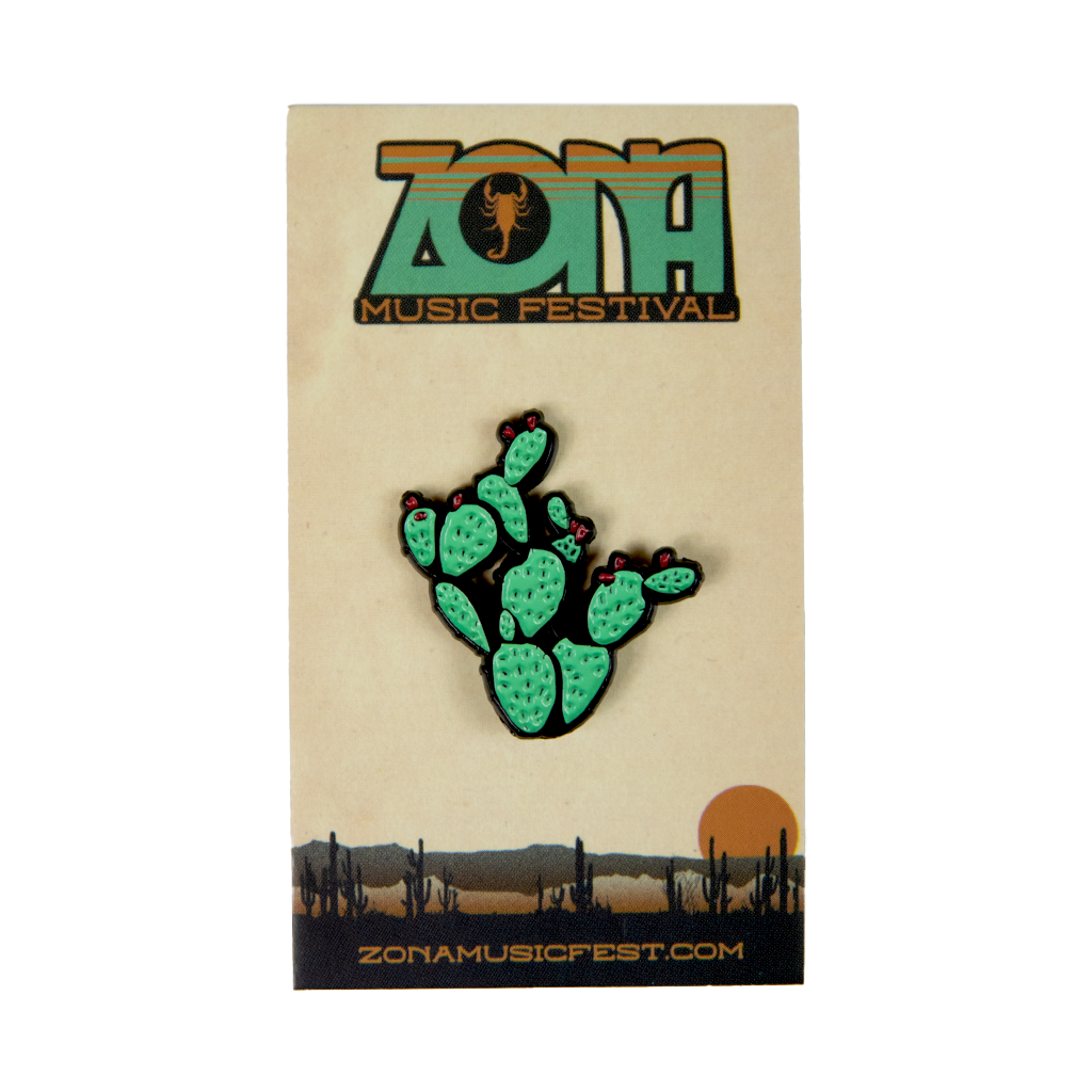 Cactus Enamel Pin