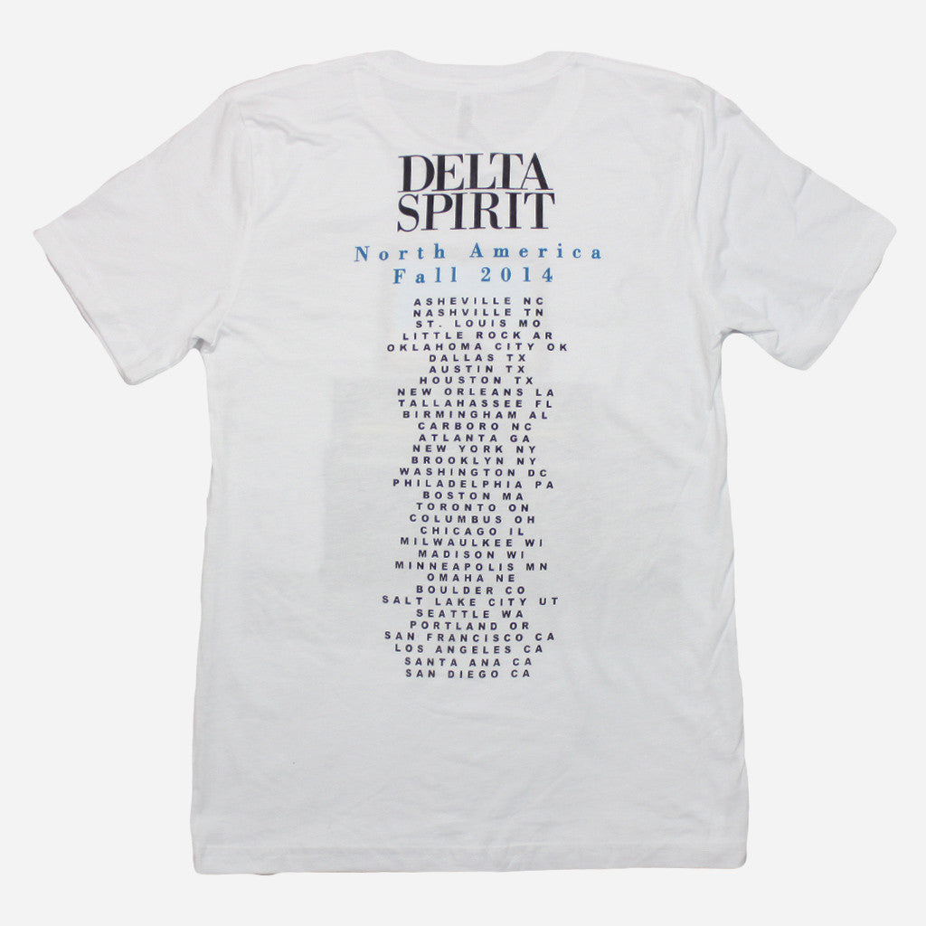 Into The Wild Fall 2014 Tour White Poly-Cotton T-Shirt