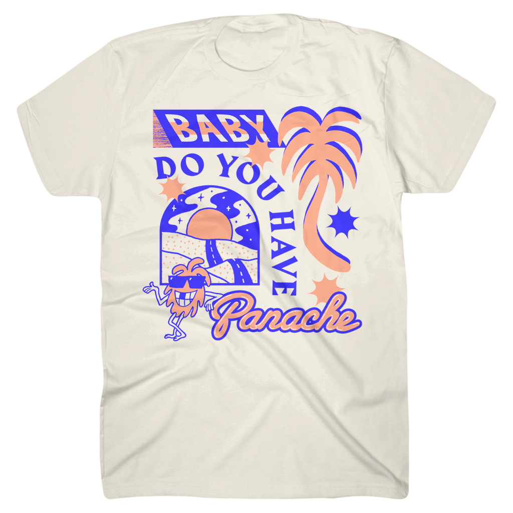 Baby Do You Have Panache? Soft Cream Adult T-Shirt