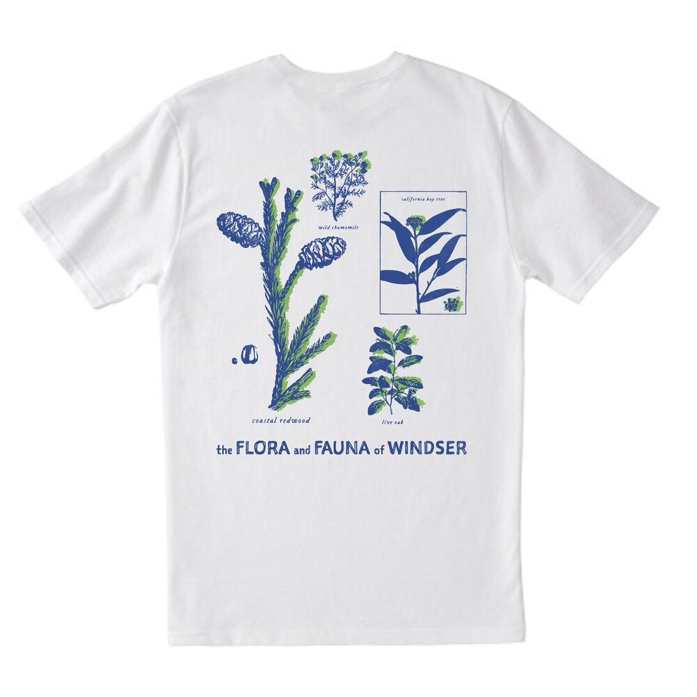 Flora and Fauna White T-Shirt
