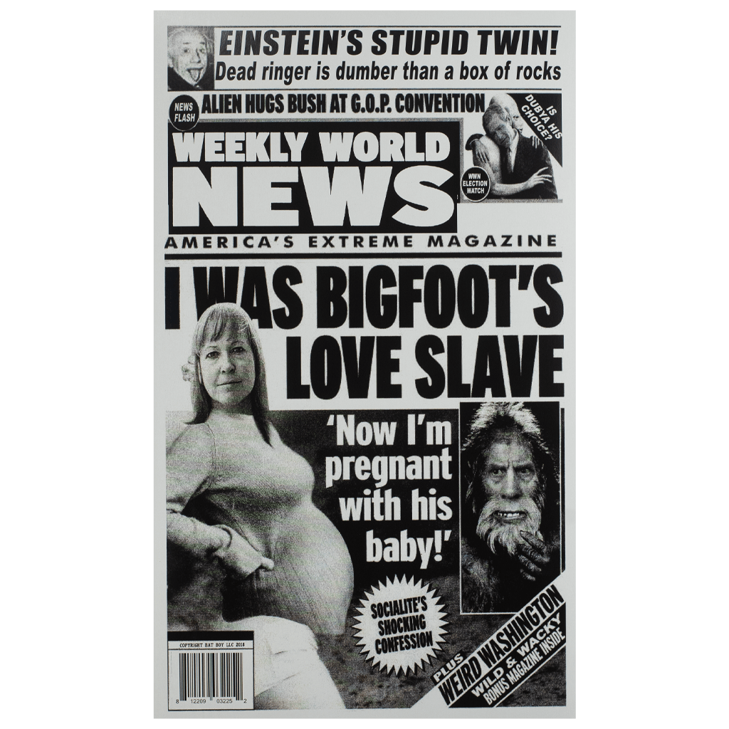 Bigfoot's Love Slave Showprint Poster