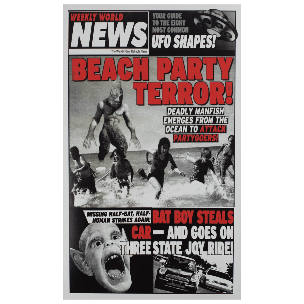 Beach Party Terror Showprint Poster