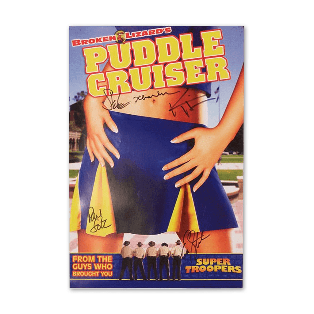 Autographed Puddle Cruiser Poster