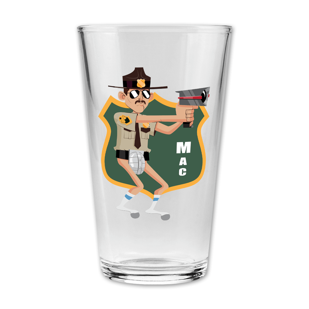 Mac Pint Glass