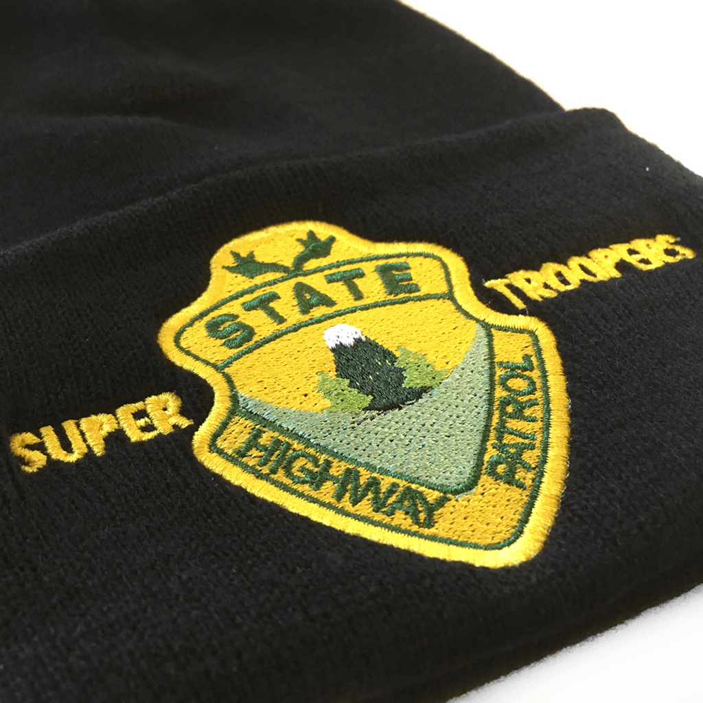 Super Troopers Black Beanie