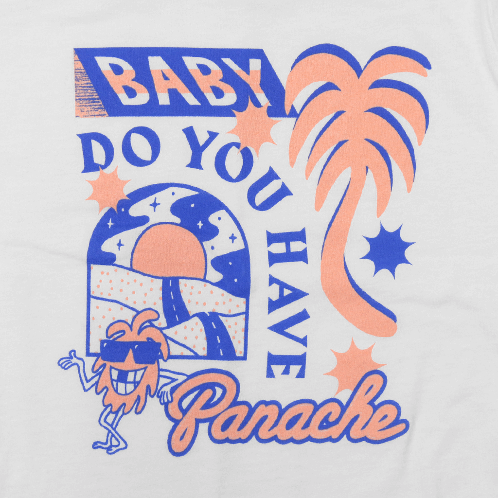Baby Do You Have Panache? Toddler White T-Shirt