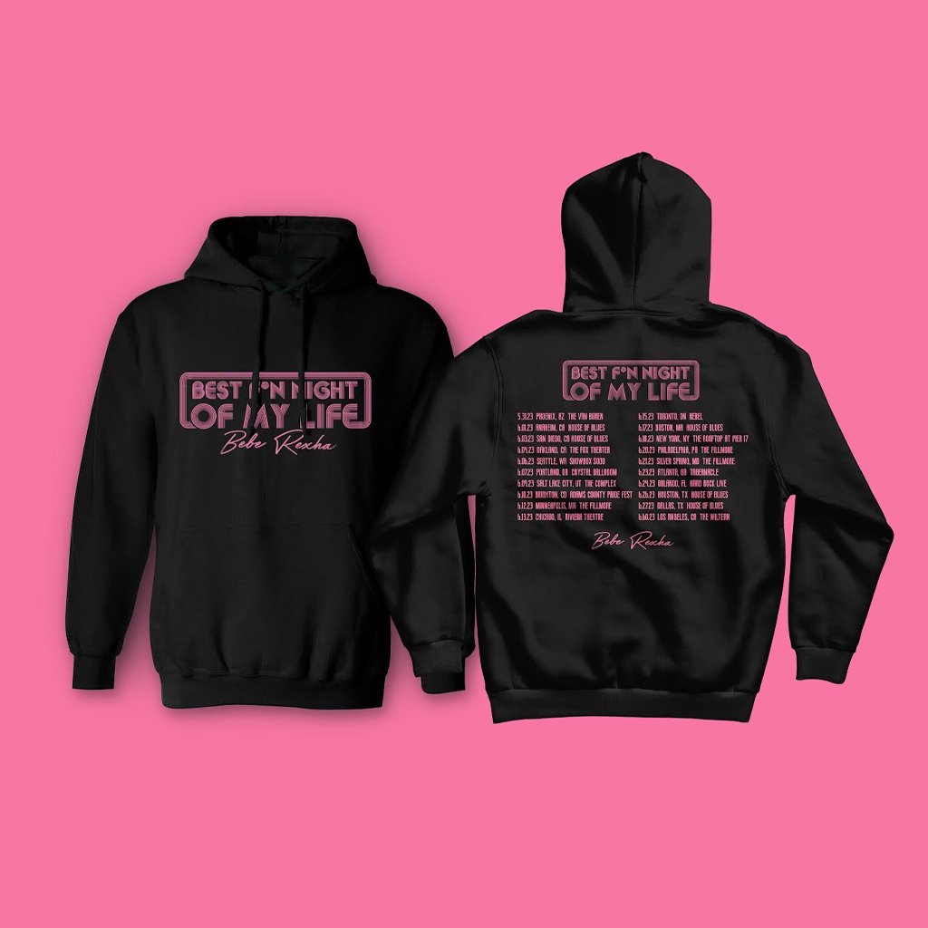 Best F*n Night Tour Black Hoodie