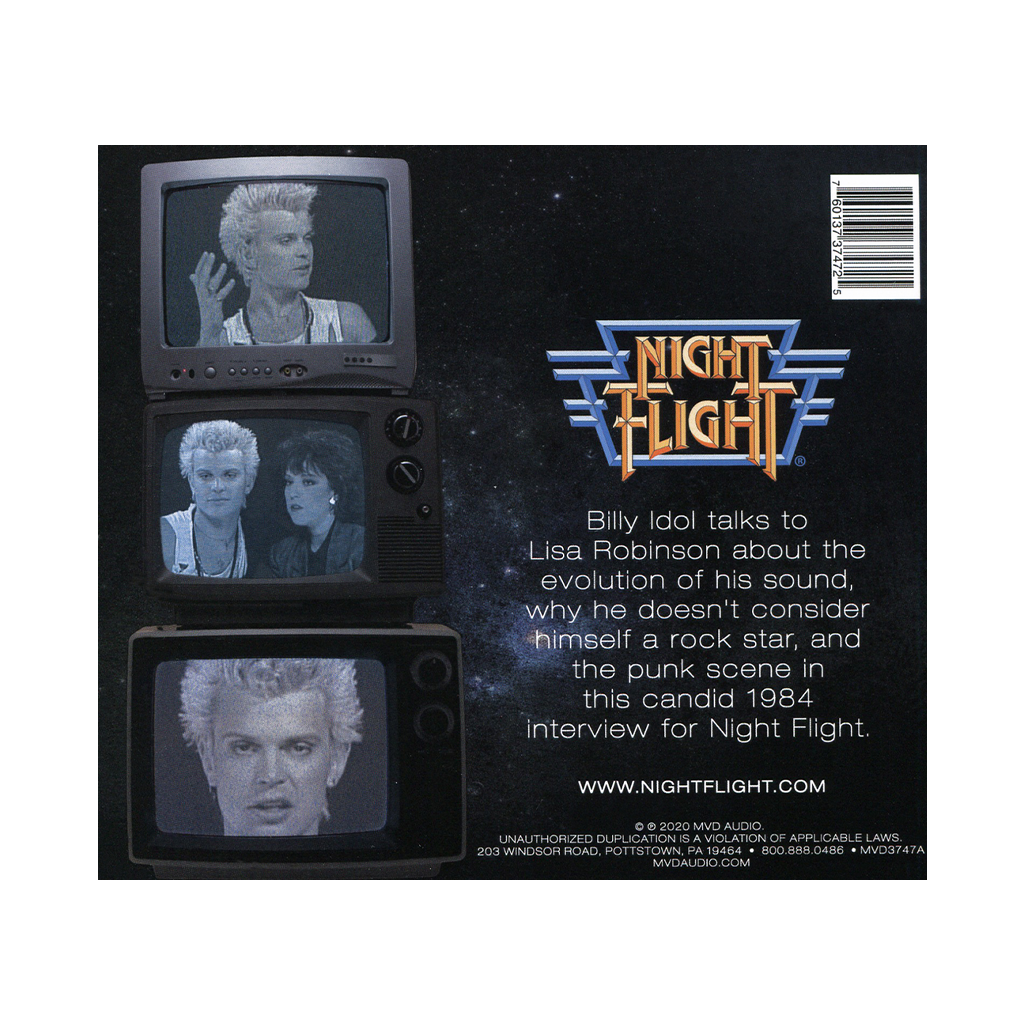 Night Flight Interviews - Billy Idol - CD