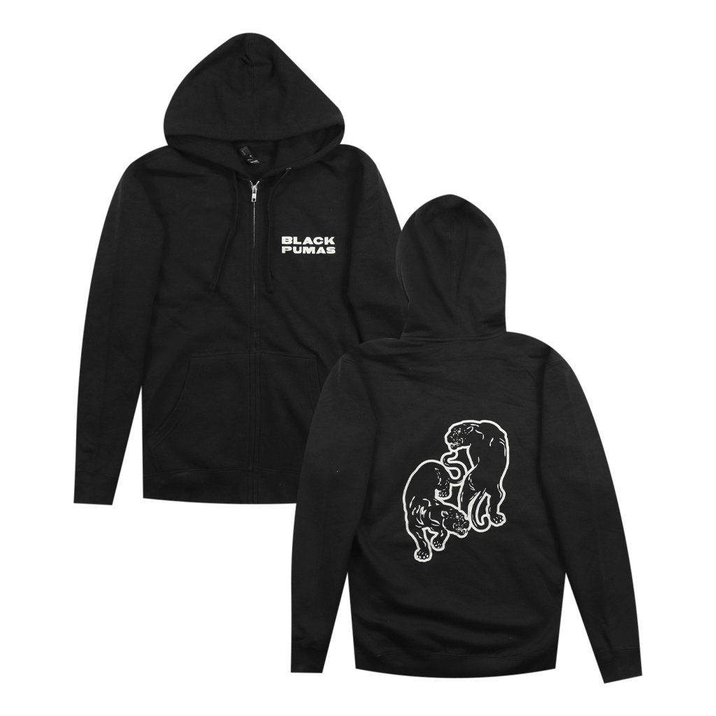 Deluxe Double Pumas Zip Hoodie
