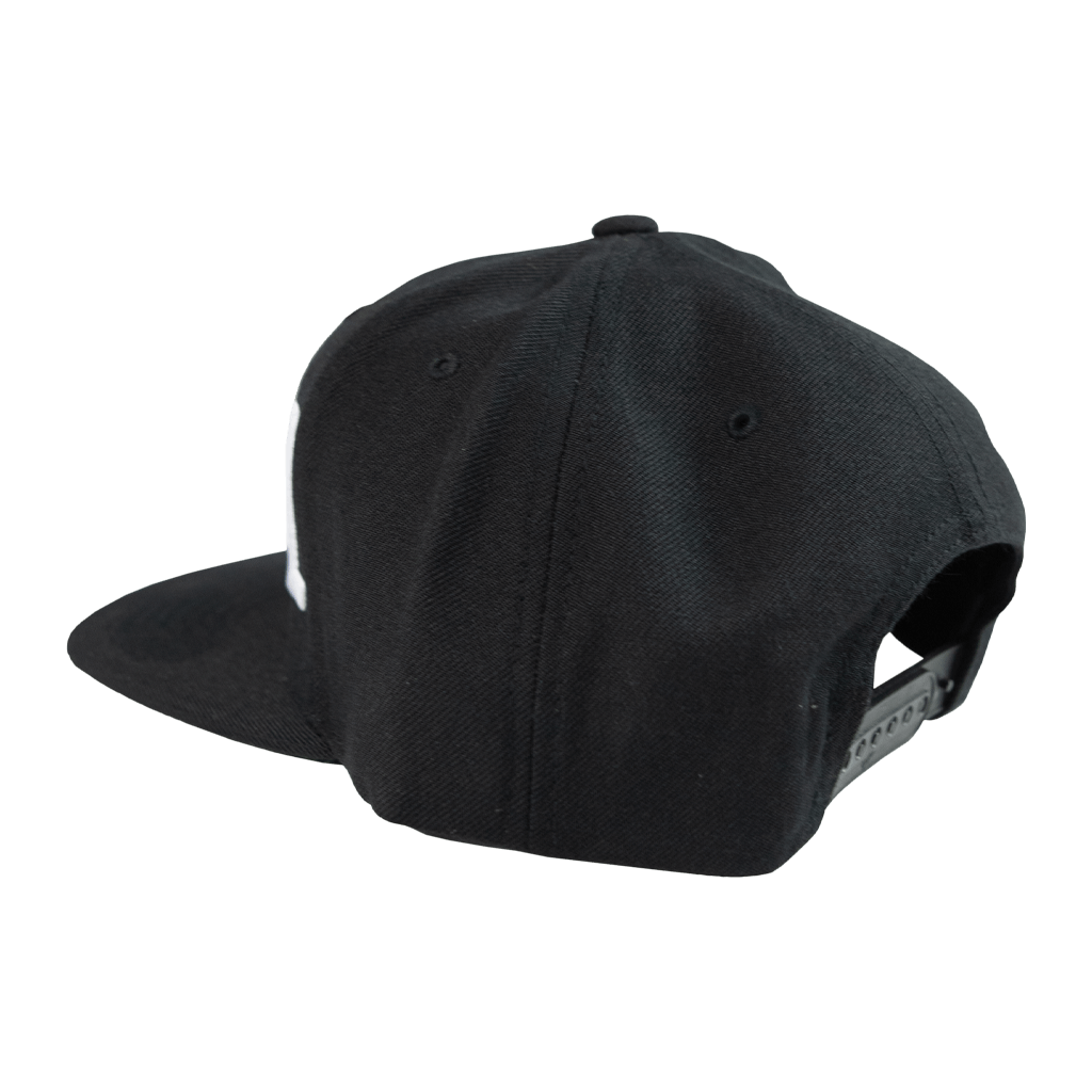 Black Logo Snapback Hat