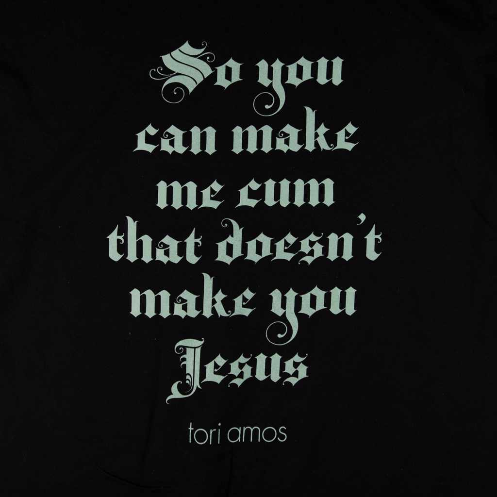 So You Can Make Me Cum Black T-Shirt