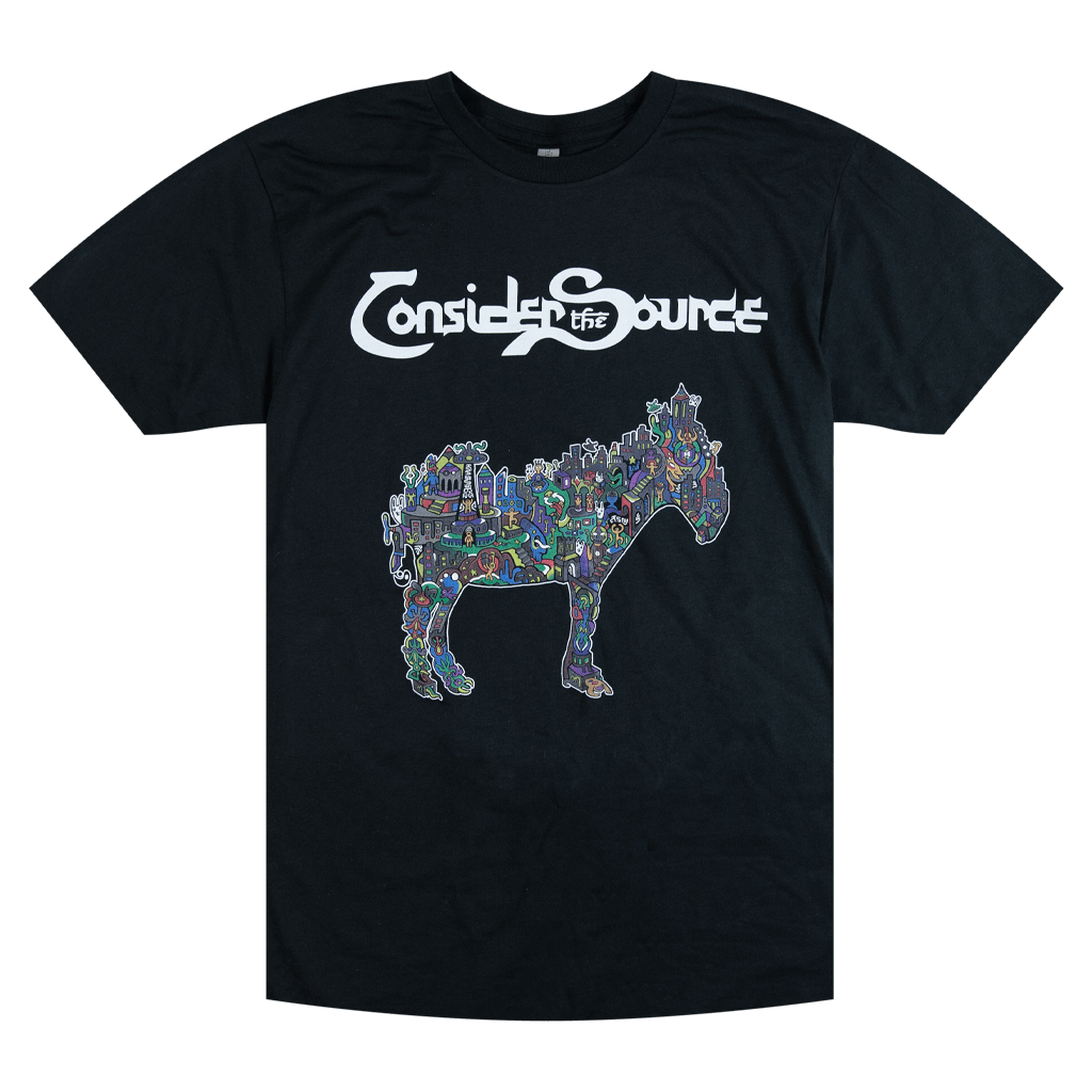 Such As A Mule Black T-shirt