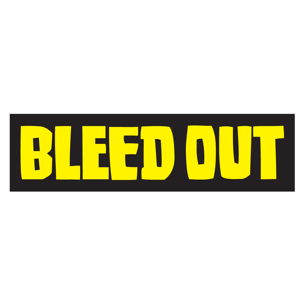 Bleed Out Sticker