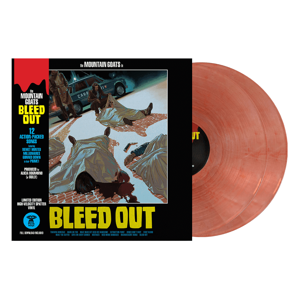 Bleed Out Double LP Red Swirl Vinyl