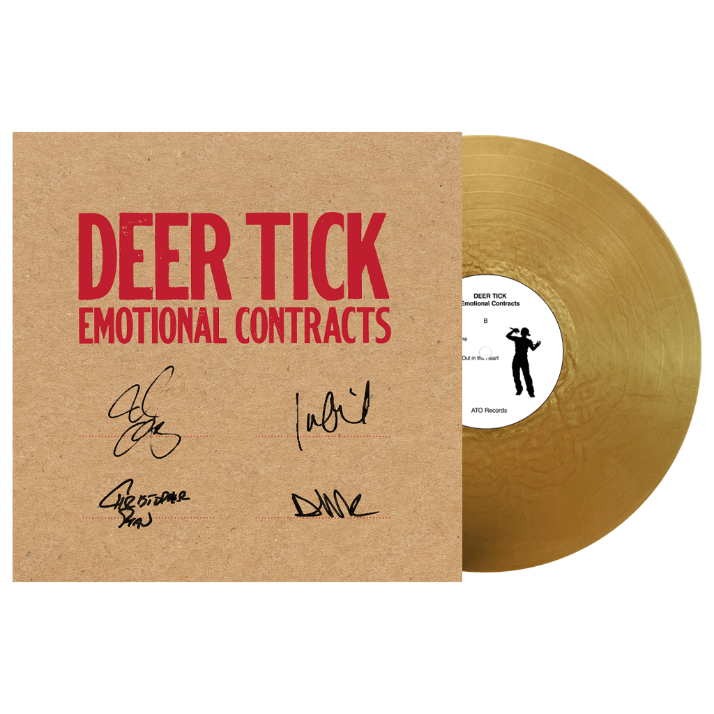 Signed Bootleg Emotional Contracts Gold Nugget Limited Edition Vinyl