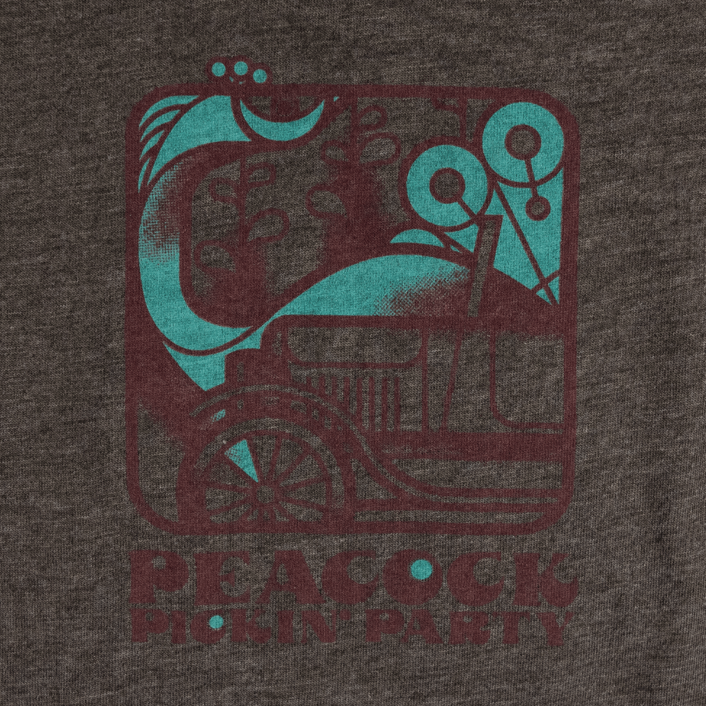 Peacock Pickin' Party Unisex T-Shirt