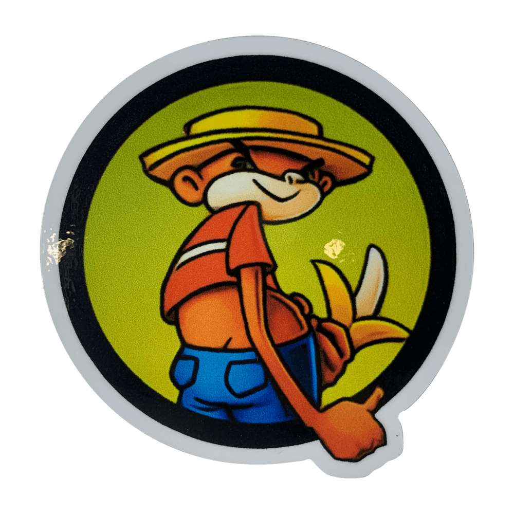 Broken Lizard - Johnny Chimpo Vinyl Sticker