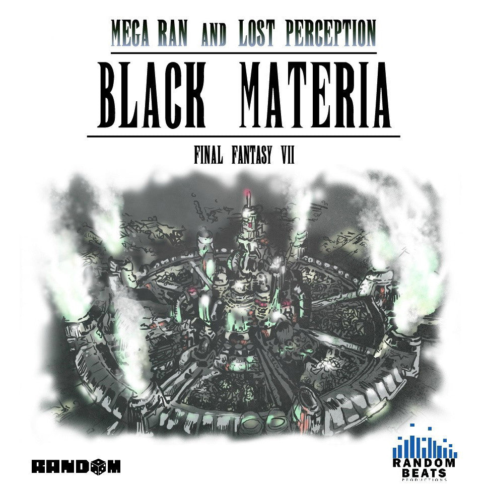 Mega Ran and Lost Perception - Black Materia CD