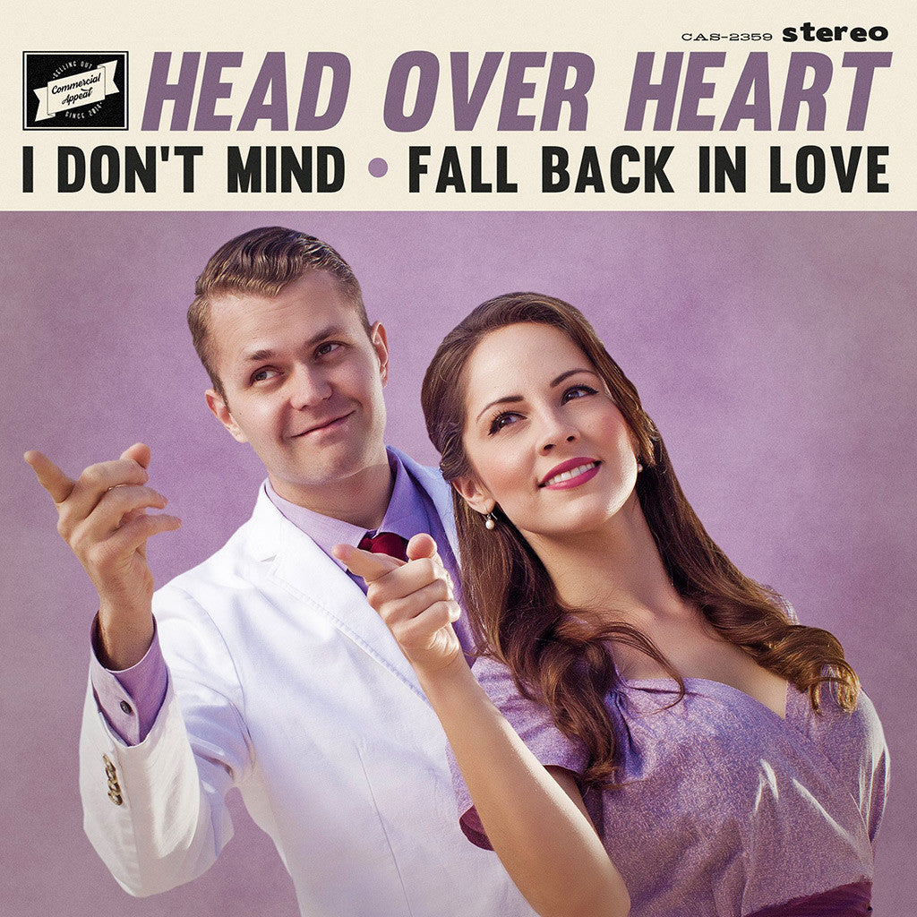 Head Over Heart - I Don't Mind, Fall Back in Love 7" Single
