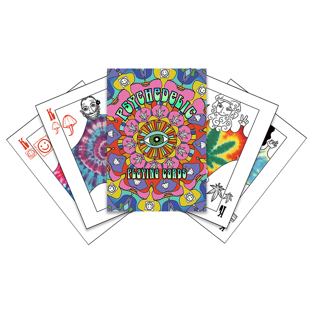 Psychedelic Playing Cards