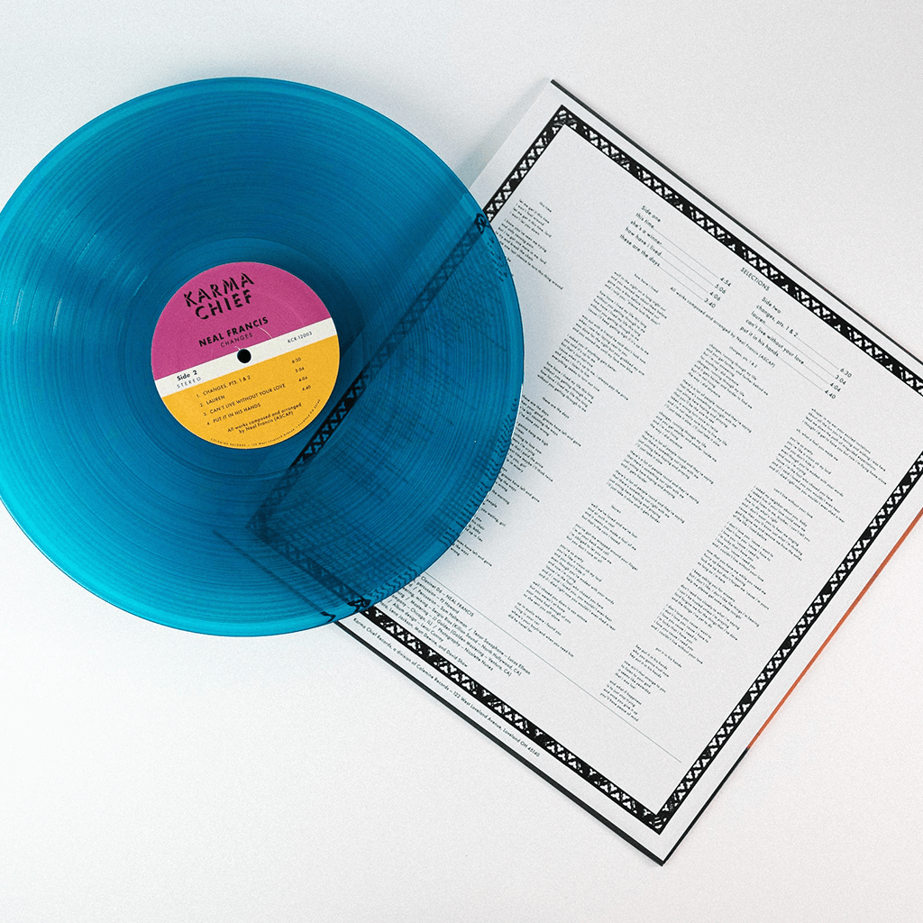 Signed Changes Teal Vinyl