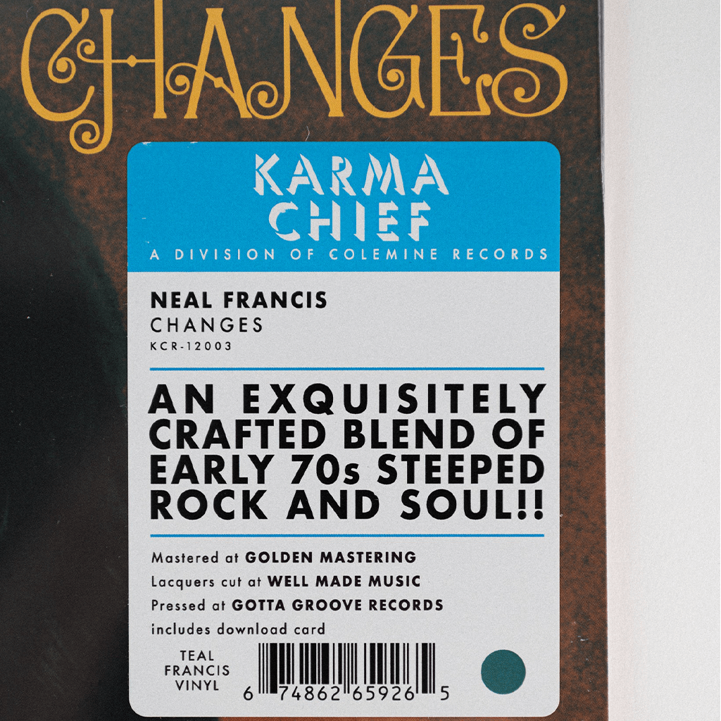 Signed Changes Teal Vinyl