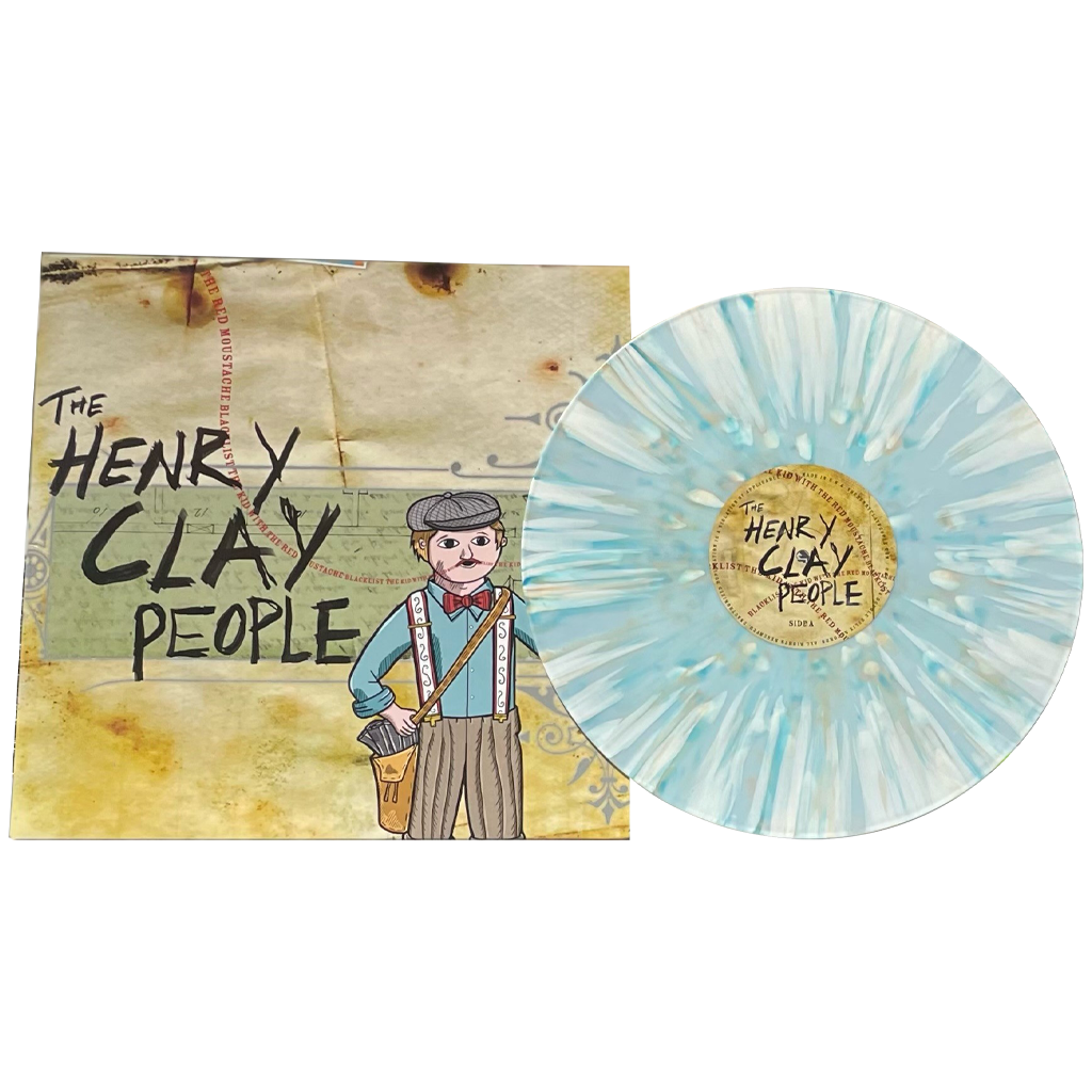 The Henry Clay People - Blacklist the Kid with the Red Moustache Riverbed Blue Vinyl