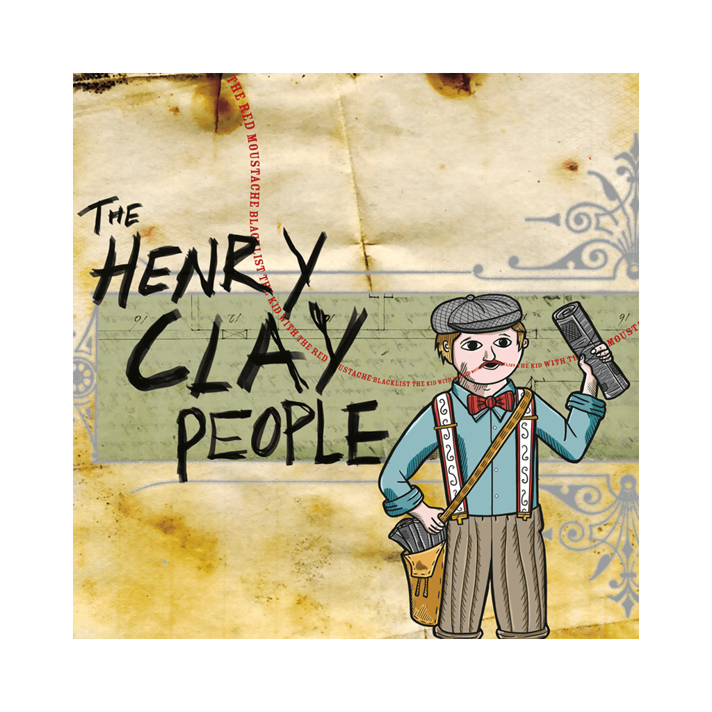 The Henry Clay People - Blacklist the Kid with the Red Moustache Red Moustache Splatter Vinyl