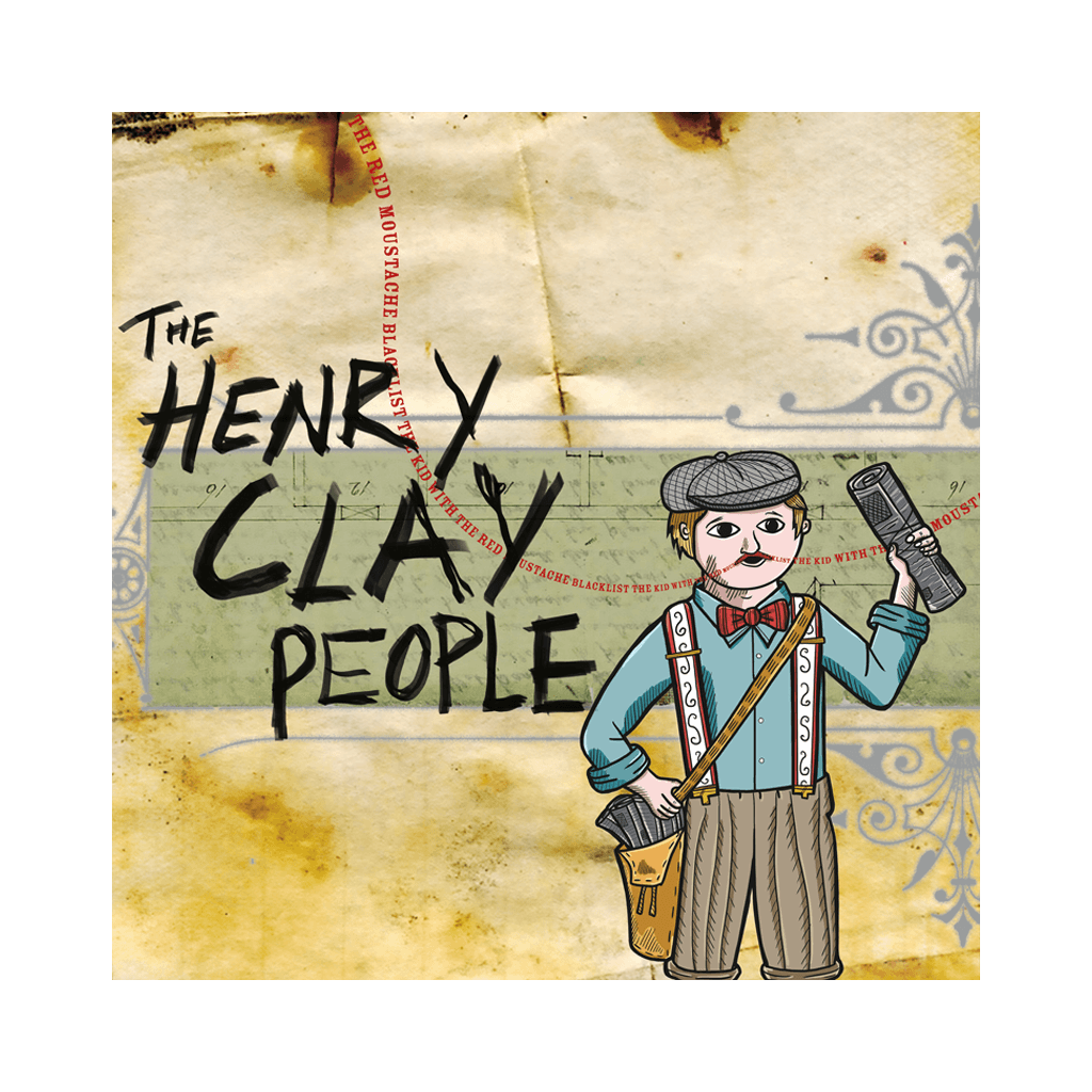 The Henry Clay People - Blacklist the Kid with the Red Moustache Riverbed Blue Vinyl