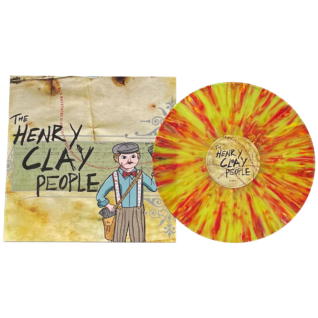 The Henry Clay People - Blacklist the Kid with the Red Moustache Red Moustache Splatter Vinyl