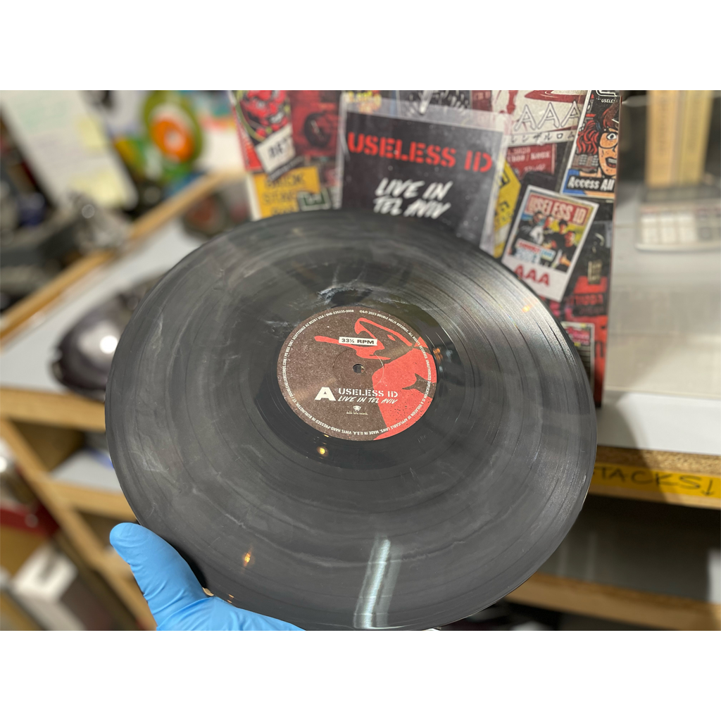 Useless ID – Live In Tel Aviv – 2XLP Custom Color Swirl Vinyl