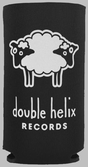 Double Helix Logo Black 16 Oz. "Tallboy" Koozies
